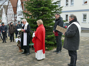 Feier des „Weihnachtsfriedens“ in Naumburg (© Karl-Franz Thiede)